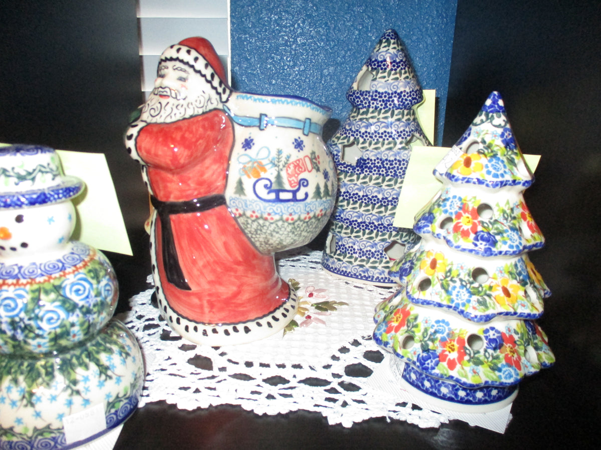 Polish Pottery Under The Christmas Tree Loaf Pan