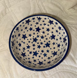 Blue Stars Small Bowl - Shape: C94 - Pattern: Blue Stars