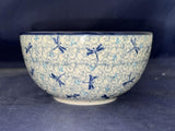 Ceramika Artystyczna Dragonflies in Flight 5" Bowl - Shape: 986 - Pattern: Dragonflies in Flight