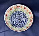 Ceramika Artystyczna Renee's Garden Small Pedestal Bowl - Shape: D64 - Pattern: Renee's Garden (1535X)