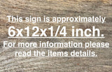 Biergarten, German Signs, Beer Sign: 6x12 Discounted