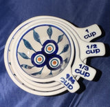 Manufaktura Peacock Measuring Cup Set - Shape: M-172 - Pattern: Peacock (54)