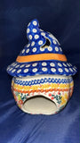 Vena U477 Small Luminary Pumpkin with Hat - Shape: 575 - Pattern: U477