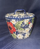 Manufaktura Isabel Container with Lid - Shape: P-159 - Pattern: Isabel (IM02)