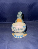 Blue Tulip Krakow Dragon Egg Holder - Pattern Blue Tulip