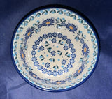 Ceramika Artystyczna Summer Blues Ice Cream Bowl - Shape: 017 - Pattern: Summer Blues