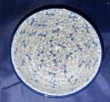 Ceramika Artystyczna Dragonflies in Flight 5" Bowl - Shape: 986 - Pattern: Dragonflies in Flight