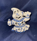 Bluebird Luminary Ghost - Shape: 520 - Pattern: Bluebird (C-040)