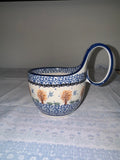 Autumn Blue Birds Loop Mug - Shape: 845 - Pattern: Autumn Blue Birds (1745)