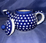 Ceramika Artystyczna Owls Eye 3 Cup Tea Pot - Shape: 264 - Pattern: Owls Eye (070X)