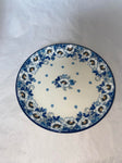 Blue Cherry Dessert Plate - Shape 086 - Pattern Blue Cherry (2222)