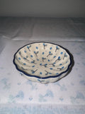 Modern Flower Sm. Scalloped Bowl - Shape 023 - Pattern Modern Flower