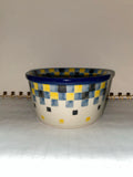 Yellow Block Ramekin - Shape 409 - Pattern Yellow Block