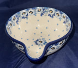 Ceramika Artystyczna Blue Cherry Batter Bowl - Shape: 240 - Pattern: Blue Cherry (2222)