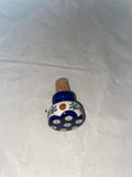 Mosquito Round Wine Stopper - Pattern Mosquito