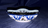 Ceramika Artystyczna Pennsylvania Dutch Small Pedal Bowl - Shape: G60 - Pattern: Pennsylvania Dutch (1026X)