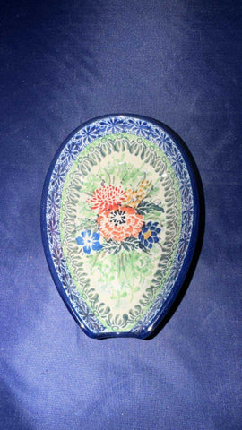 Ceramika Artystyczna U3145 Spoon Rest - Shape: 381 - Pattern: U3145