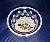 Manufaktura Holly Berry with Owls Eye Small Bowl - Shape: M-079 - Pattern: Holly Berry with Owls Eye