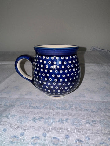 Blue Elegance 12-ounce Bubble Mug - Shape K-090 - Pattern Blue Elegance (70MI)