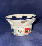 Ceramika Artystyczna Flower Celebration 4" Candle Holder - Shape: A90 - Pattern: Flower Celebration (2511X)