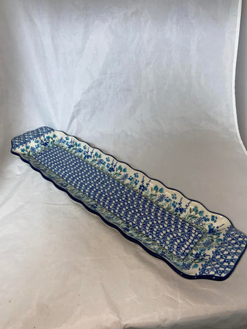 Winter Garden Long Serving Platter - Shape A44 - Pattern Winter Garden