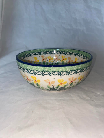 Daisies in the Field Cereal Bowl - Pattern Yellow Daisy