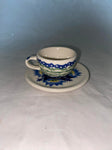 Green Vine Cup & Saucer - Pattern Green Vine