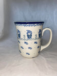 Winter Gnome Bistro Mug - Shape 812 - Pattern Winter Gnome