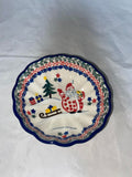 U5001 Sm. Scalloped Bowl - Shape 023 - Pattern U5001 M. Ochocki
