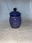 Blue Elegance .25L Canister - Shape P-095 - Pattern Blue Elegance (70MI)