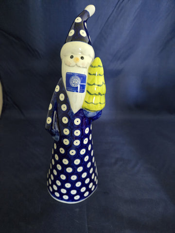 Moja - Santa with Tree Figurine - Owls Tree