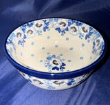 Ceramika Artystyczna Blue Cherry Cereal Bowl - Shape: 209 - Pattern: Blue Cherry (2222X)
