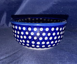 Manufaktura Blue Elegance 4" Bowl - Shape: M079 - Pattern: Blue Elegance (70MI)