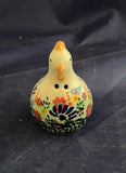 Polka Garden Chicken Pepper Shaker - Shape: SP07 - Pattern Polka Garden