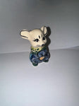 Polish Blue Mouse Figurine - Pattern Polish Blue