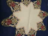 German Round Doily 20 Inches Round Candle