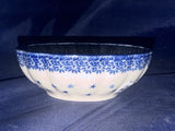 Ceramika Artystyczna Dr. Zhivago Small Scalloped Bowl - Shape: 023 - Pattern: Dr. Zhivago (2329)