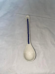 Blue Dot Soup Spoon - Pattern Blue Dot