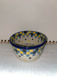 Yellow Block Ramekin - Shape 409 - Pattern Yellow Block