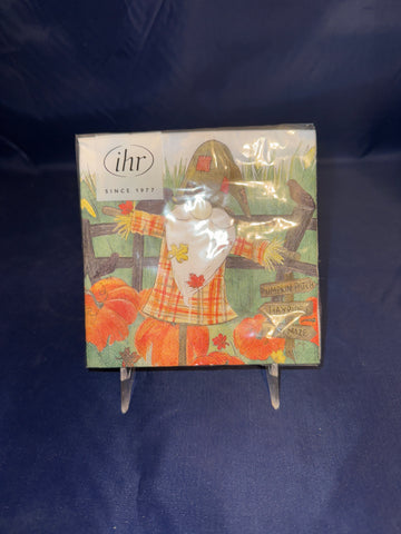 Fall Scarecrow Cocktail Napkins