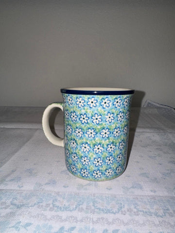 Sea Daisy Straight Mug - Shape B13 - Pattern Sea Daisy