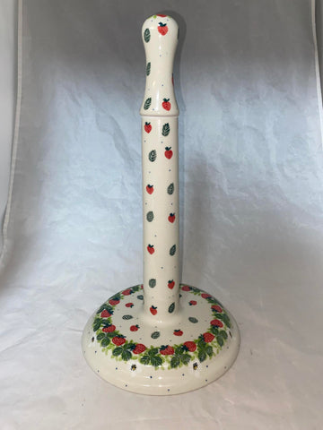 Strawberry Paper Towel Holder - Shape 834 - Pattern Strawberry