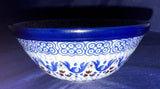 Ceramika Artystyczna Pennsylvania Dutch Small Bowl - Shape: 059 - Pattern: Pennsylvania Dutch
