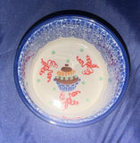 Ceramika Artystyczna Cupcake Ramekin - Shape: 409 - Pattern: Cupcake (1597X)