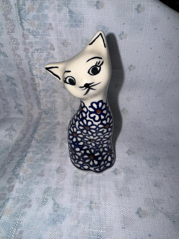 Daisy Cat Figurine - Pattern Daisy