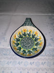 Daffodil Handled Spoon Rest - Shape 174 - Pattern Daffodil