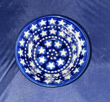 Ceramika Artystyczna Midnight Stars 4" Small Bowl - Shape: 558 - Pattern: Midnight Stars (119X)