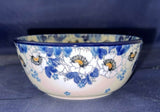 Ceramika Artystyczna Blue Cherry Ice Cream Bowl - Shape 017 - Pattern Blue Cherry (2222)