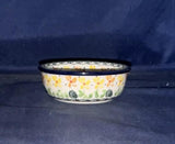 Ceramika Artystyczna Delicate Spring Floral Small 5" Bowl - Shape: 207 - Pattern: Delicate Spring Floral