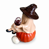 Halloween Ghost Wine Glass Resin Tabletop Decor: Ghost
